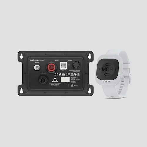 Garmin OnBoard System with GOS 10 Hub and a White Transmitter
